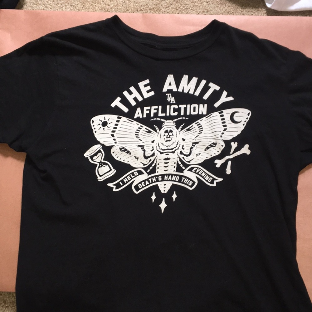 Amity Affliction metalcore Band Tee
